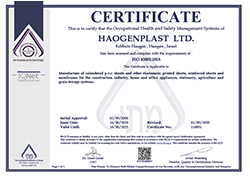 VINORIT - Haogenplast ISO 45001-2018